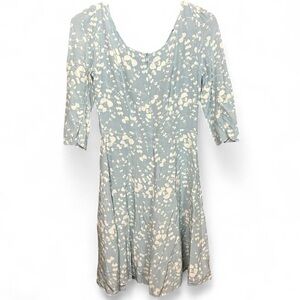 Feminine Fit & Flare -Boden Baby Blue Silk-Lined Dress | US 2 / UK 6